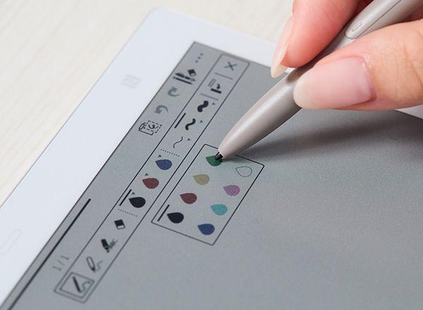 电子阅读器登场：A4A5尺寸学习办公新利器PP电子aPP富士通Quaderno彩色(图3)